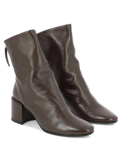 Shop Halmanera "bart" Ankle Boots In Brown