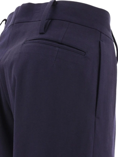 Shop Kaptain Sunshine "2pleats" Trousers In Blue