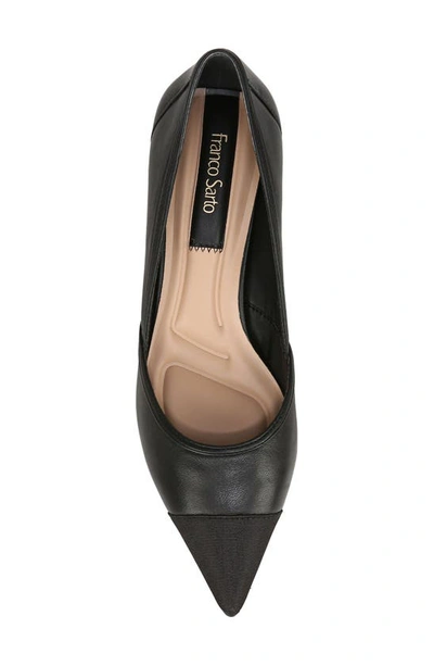 Franco Sarto Darcy Kitten Heel Pump In Black