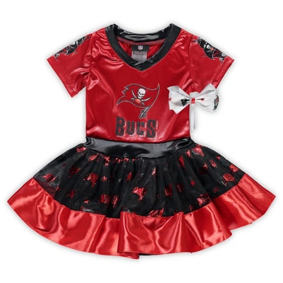 Shop Jerry Leigh Girls Toddler Red Tampa Bay Buccaneers Tutu Tailgate Game Day V-neck Costume
