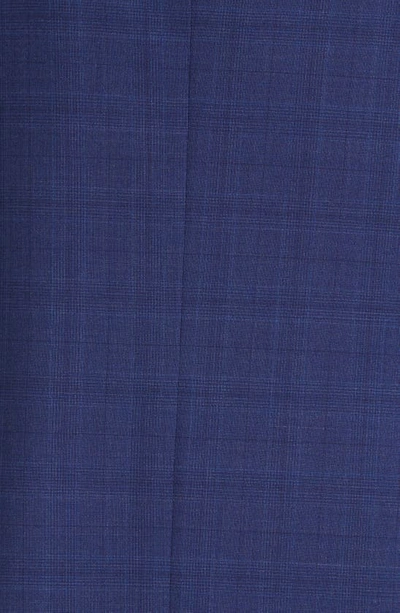 Shop Peter Millar Tailored Fit Plaid Wool Suit In Blue