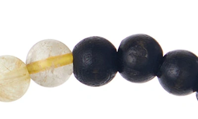 The Healer’s Collection N69 Money Max Set Of 2 Healer's Bracelets In Black