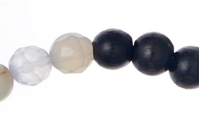 The Healer’s Collection N16 Protection & Inner Strength Set Of 2 Healer's Bracelets In Black