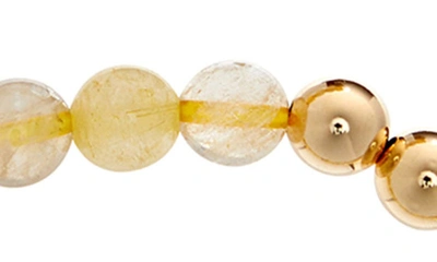 The Healer’s Collection The Healer's Collection N69 Money Max Set Of 2 Healer's Bracelets In Yellow Gold