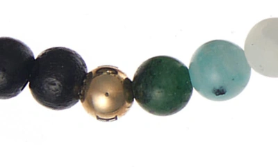 The Healer’s Collection N6 Happiness/ease Set Of 2 Healer's Bracelets In Black