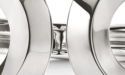 Shop Cast The Fearless Muse Cuff Bracelet In Silver