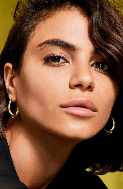 Shop Cast The Major Fluid Hoop Earrings In Gold