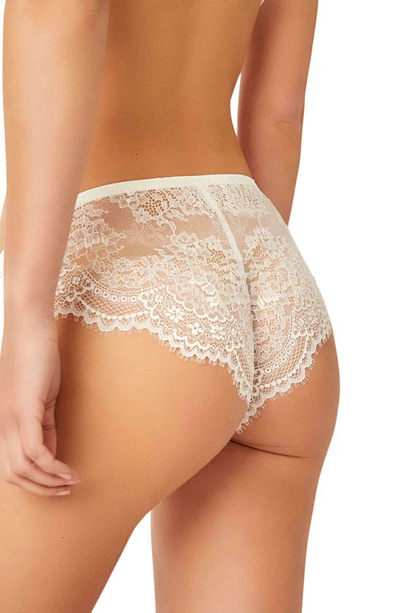 Shop Free People Intimately Fp Happier Than Ever Briefs In Ivory