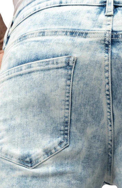 X-ray Xray Flex Moto Skinny Jeans In Light Wash