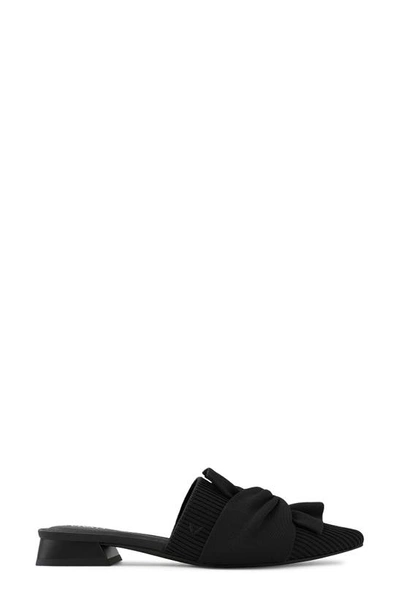 Shop Vivaia Yaffa Pointed Toe Mule In Black