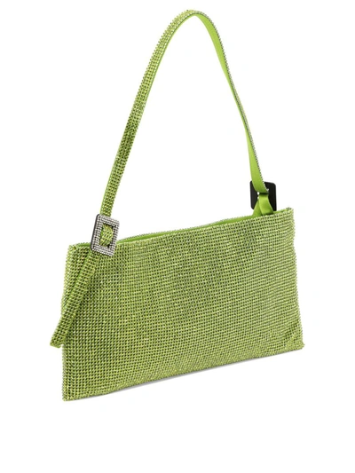 Shop Benedetta Bruzziches "your Best Friend La Grande" Shoulder Bag In Green