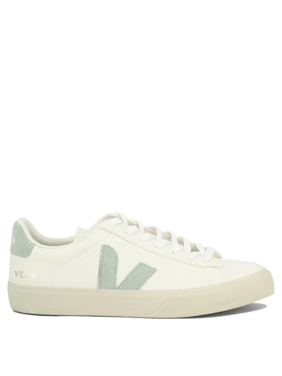 Shop Veja "campo" Sneakers In White