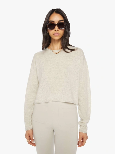 Shop Sablyn Lance Cashmere Crop Pullover Blizzard Sweater (also In X, M,l) In Multi