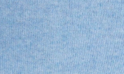 Shop Acne Studios Keva Face Patch Wool Cardigan In Steel Blue Melange