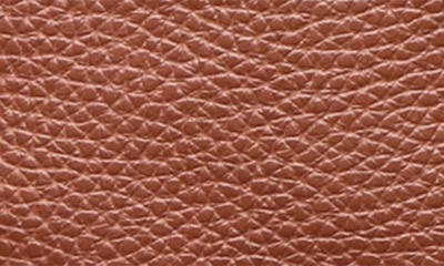 Shop Luli Bebe Petit Monaco Faux Leather Diaper Bag In Caramel Brown
