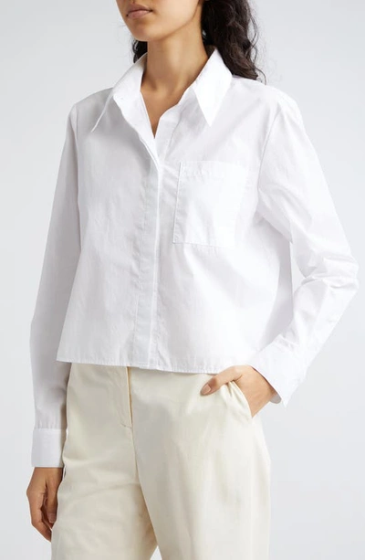 Twp The Boy Button-front Shirt In White
