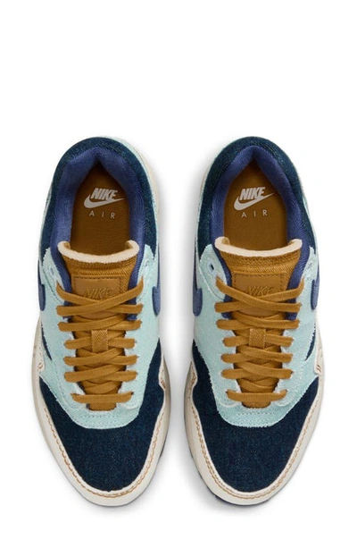 Shop Nike Air Max 1 '87 Sneaker In Light Armory Blue/ Navy/ Ivory