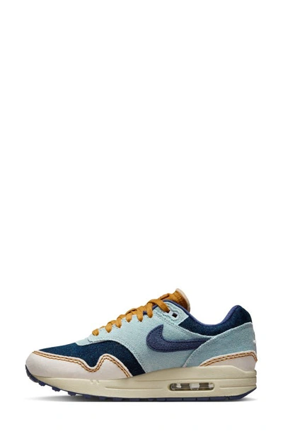 Shop Nike Air Max 1 '87 Sneaker In Light Armory Blue/ Navy/ Ivory