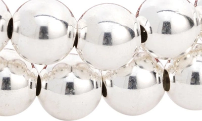 The Healer’s Collection The Healer's Collection N62 Smooth Digestion Set Of 2 Healer's Bracelets In Silver