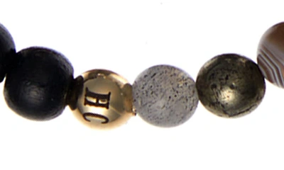 The Healer’s Collection N5 Goodbye Trauma Set Of 2 Healer's Bracelets In Black
