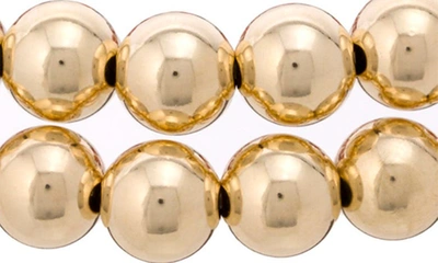 The Healer’s Collection The Healer's Collection N4 Body Healing Set Of 2 Healer's Bracelets In Yellow Gold