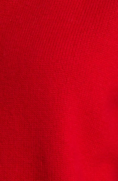 Shop Frame Shrunken Cashmere Cardigan In Cherry Red