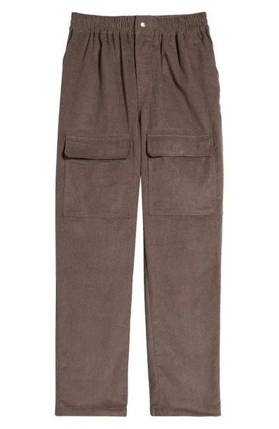 Shop Native Youth Corduroy Cargo Pants In Grey