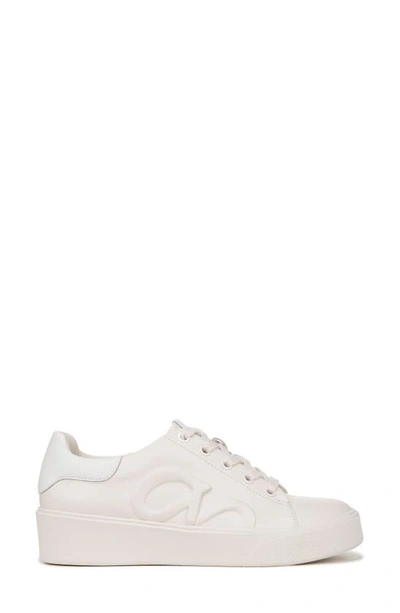 Shop Naturalizer Morrison Sneaker In Warm White/ White Leather