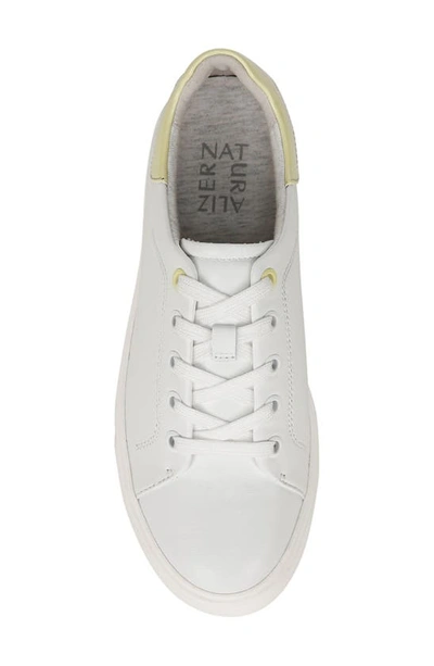 Shop Naturalizer Morrison 2.0 Sneaker In White/ Pastel Lime