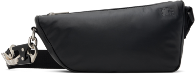 Shop Burberry Black Shield Crossbody Bag
