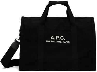Shop Apc Black Recuperation Gym Bag In Lzz Black