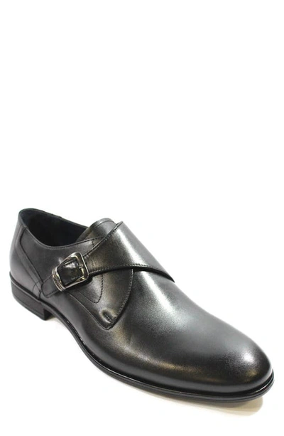 Shop Vellapais Jessi Monk Strap Shoe In Black
