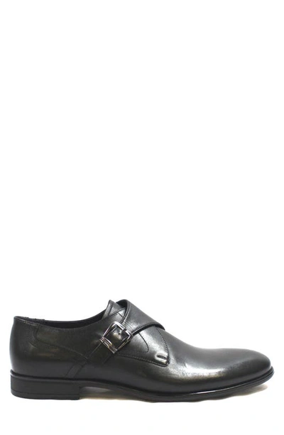 Shop Vellapais Jessi Monk Strap Shoe In Black