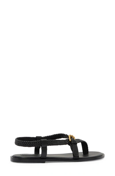 Shop See By Chloé Nola Braided Sandal In Nero
