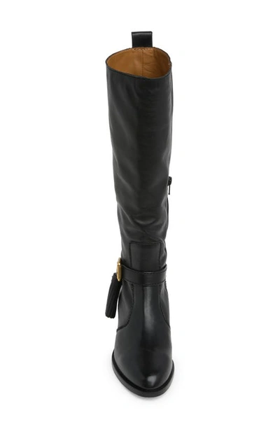 Shop See By Chloé Tassel Tall Boot In Nero