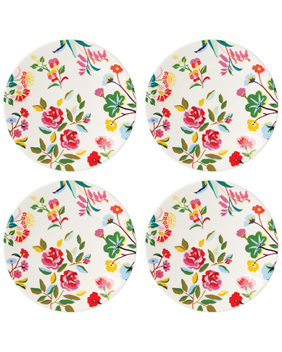 Shop Kate Spade New York Set Of 4 Garden Floral Accent Plates