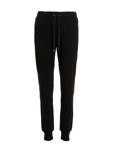 Shop Dolce & Gabbana Dg Essential Pants In Black