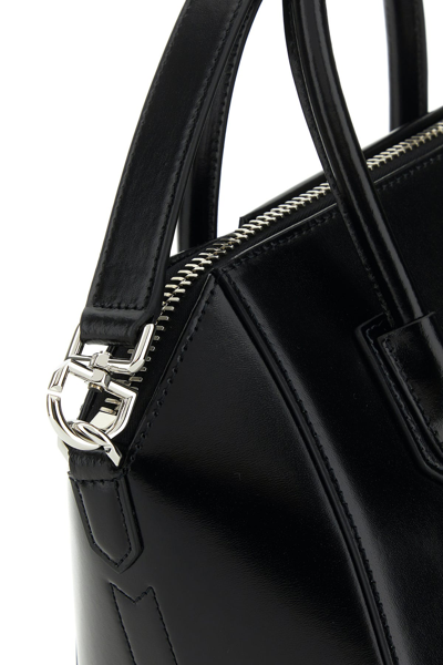Givenchy Women Black Leather Medium Antigona Handbag