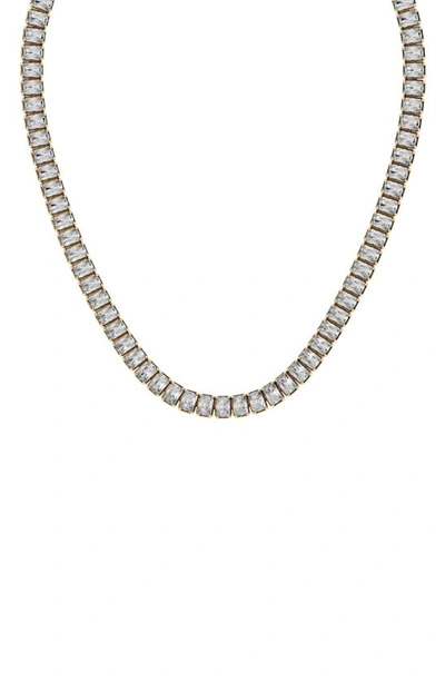 Shop Jennifer Fisher 18k Gold Lab-created Diamond Necklace In 18k Yellow Gold
