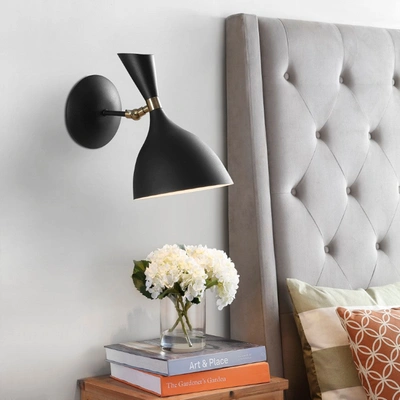 Jonathan Y Josef 10" Iron Retro Led Wall Sconce