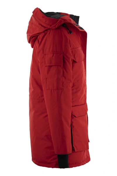 Shop Canada Goose Expedition - Fusion Fit Parka In Red