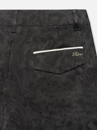 Shop Frame Ritz Women's Pajama Trouser Pants Black Multi 100% Silk