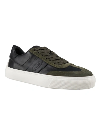 Shop Tod's Sneakers Shoes In Black