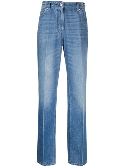 Shop Versace Boyfriend Jeans Clothing In Blue