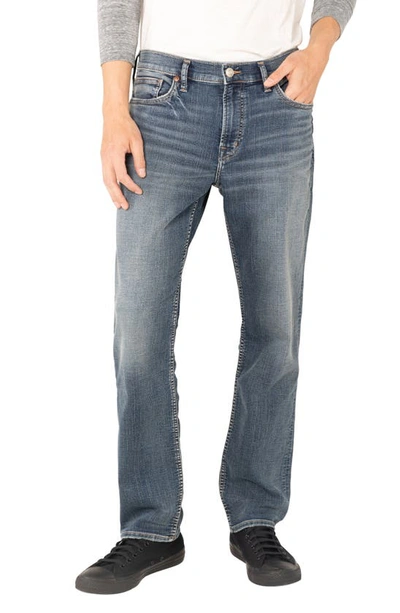 Shop Silver Jeans Co. Grayson Easy Fit Straight Leg Jeans In Indigo