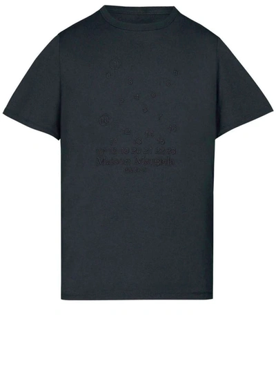 Shop Maison Margiela T-shirts & Tops In Charcoal