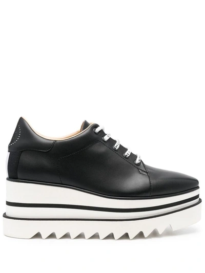 Shop Stella Mccartney Sneak-elyse Platform Sneakers In Black