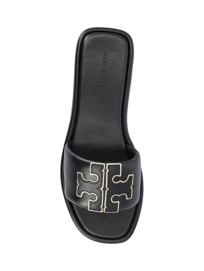 Shop Tory Burch Sandals In Perfect Black/gold
