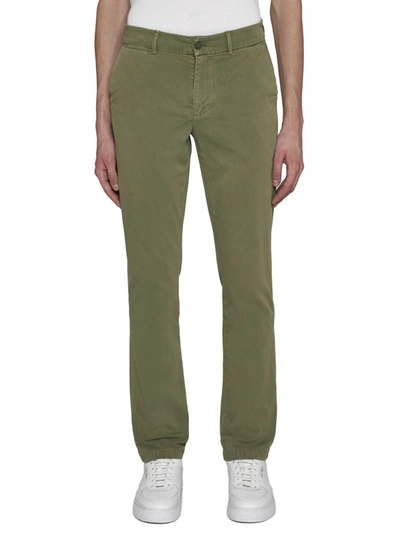Shop 7 For All Mankind Trousers In Green