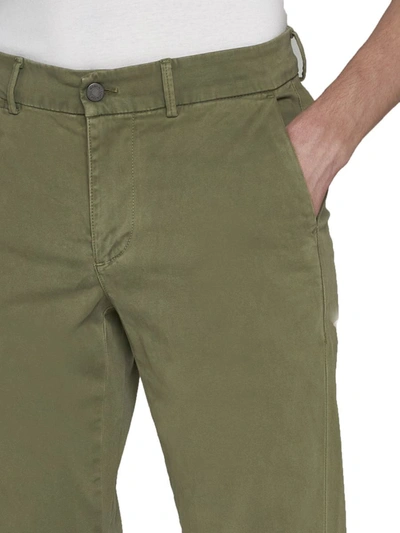 Shop 7 For All Mankind Trousers In Green